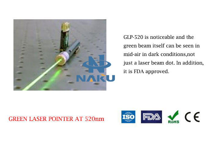 520nm laser pointer 0.6~5mW